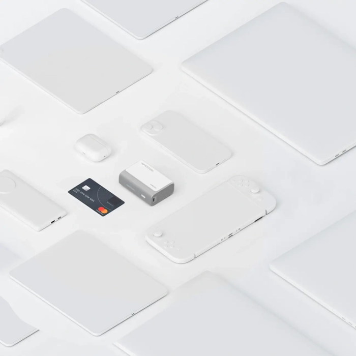 Cuktech - Cuktech Powerbank 10000 mAh 30W USB-C USB-A CP13 - Grå