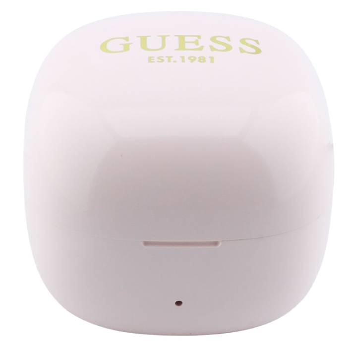Guess - Guess Trådlös Hörlurar In-Ear Script Metal Logo - Rosa
