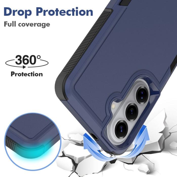 OEM - Mobilskal för Samsung Galaxy S26 Plus Shockproof PC + TPU - Mörkblå