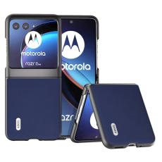 ABEEL - ABEEL Mobilskal till Motorola Razr 40 Ultra 5G Haze TextuR&ouml;d Bl&aring;