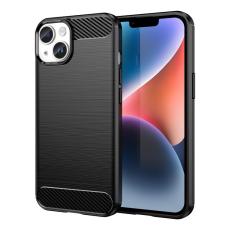 OEM - iPhone 15 Plus Mobilskal Carbon Flexible - Svart