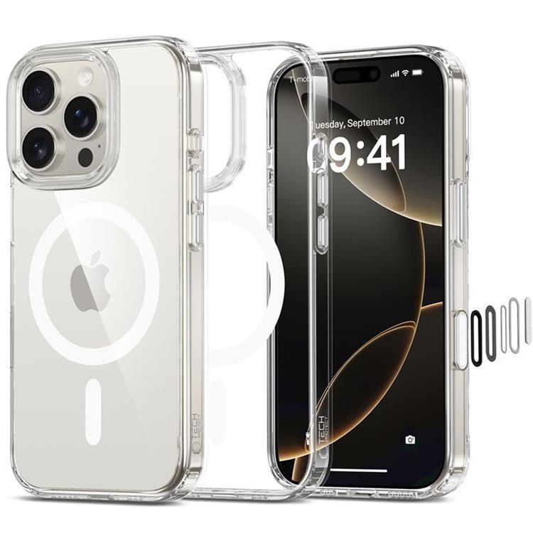 Tech-Protect iPhone 16 Pro Max Mobilskal Magsafe Flexair Hybrid CC | 2353 | AlltMobil