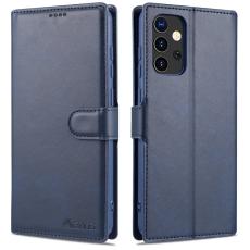 AZNS - AZNS Samsung Galaxy A52 4G/5G Pl&aring;nboksfodral Konstl&auml;der - Bl&aring;
