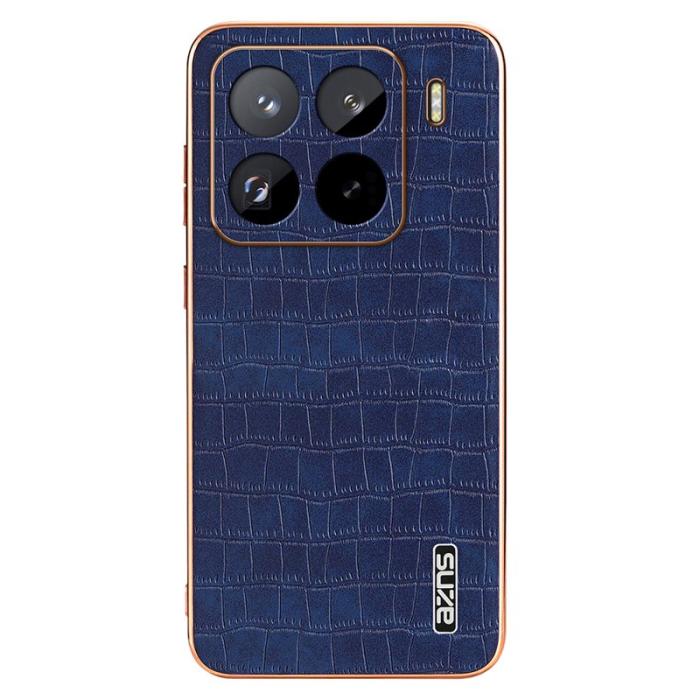 AZNS - AZNS Xiaomi 15 Pro Fodral Electroplating KonstLäder - Blå