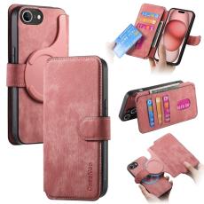 CASENEO - CASENEO iPhone 16e Pl&aring;nboksfodral Konstl&auml;der - Rosa