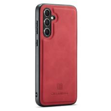 DG.MING - DG.MING Mobilskal till Samsung Galaxy A56 5G PU L&auml;der R&ouml;d