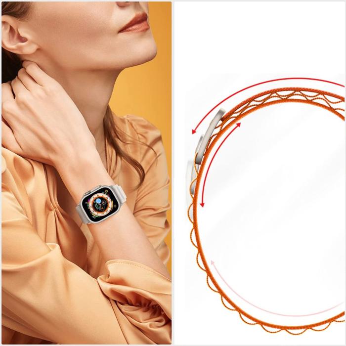 Tech-Protect - Tech-Protect Apple Watch 8/9/10/SE/Ultra 1/2 (44/45/46/49mm) Armband - Svart