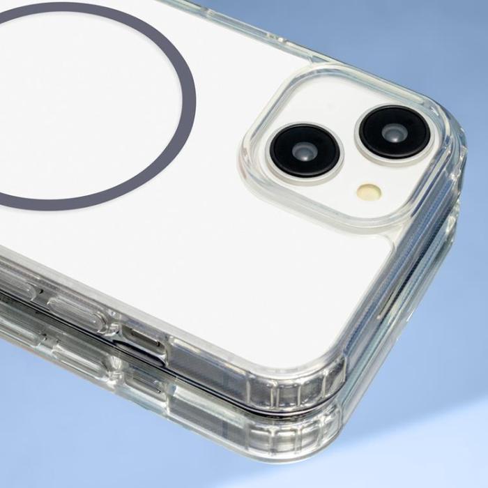 A-One Brand - iPhone 17 Air Mobilskal Magsafe Anti Shock Thin - Grå