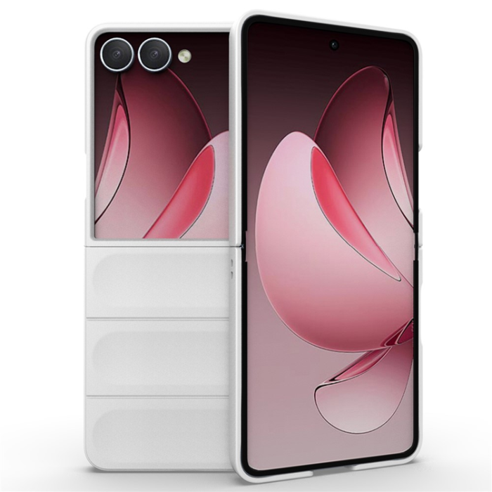 A-One Brand - Galaxy Z Flip 7 Mobilskal Anti-Drop TPU Rugged - Vit