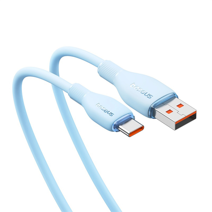 BASEUS - Baseus USB-A - USB-C kabel 100W 2m Pudding - Blå