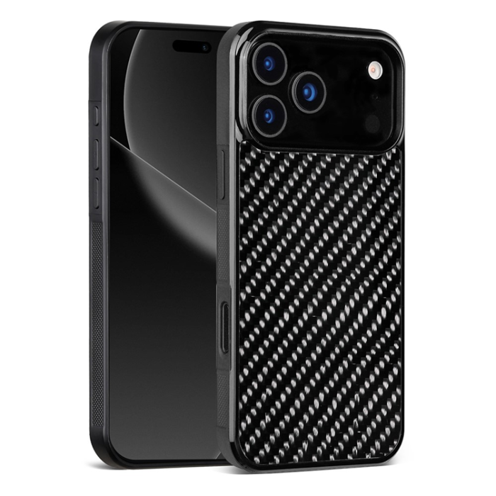 A-One Brand - iPhone 17 Pro Mobilskal MagSafe Aramid Fiber Twill - Svart