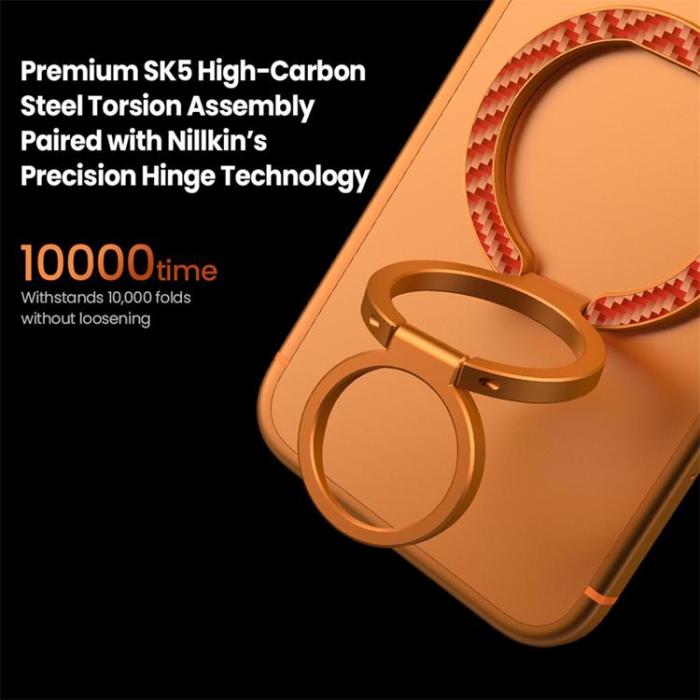 Nillkin - NILLKIN Magnetisk Ringhållare Kickstand Aramid Fiber Aluminiumhållare