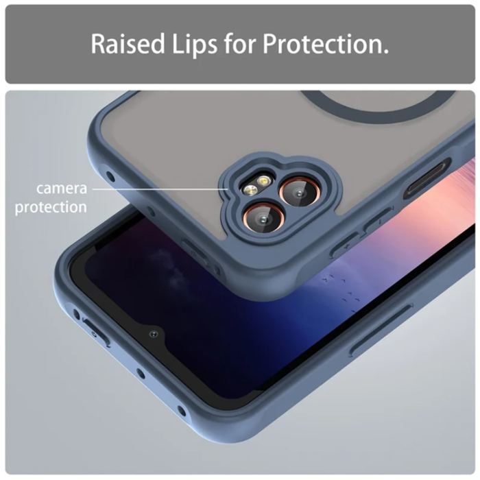 A-One Brand - Galaxy XCover 7 Pro Mobilskal MagSafe Anti-Drop - Blå