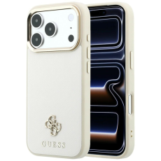 Guess - Guess Mobilskal till iPhone 18 Pro Max/17 Pro Max Magsafe Saffiano Small 4G Logo
