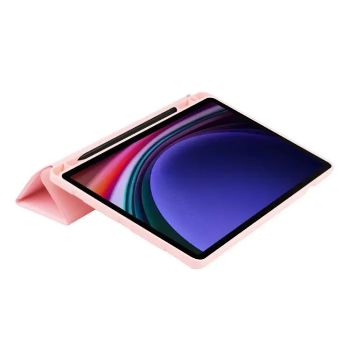 Tech-Protect - Tech-Protect Galaxy Tab S9 FE Fodral med plats för pennna - Rosa