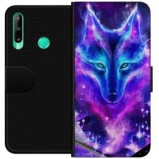 iSecrets - Plånboksfodral till Huawei P40 lite E med Neon Varg