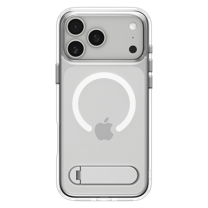 Spigen - Spigen iPhone 17 Pro Mobilskal Magsafe Ultra Hybrid - Clear/Vit
