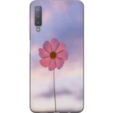 iSecrets - Mobilskal till Samsung Galaxy A7 (2018) med Rosa blomma