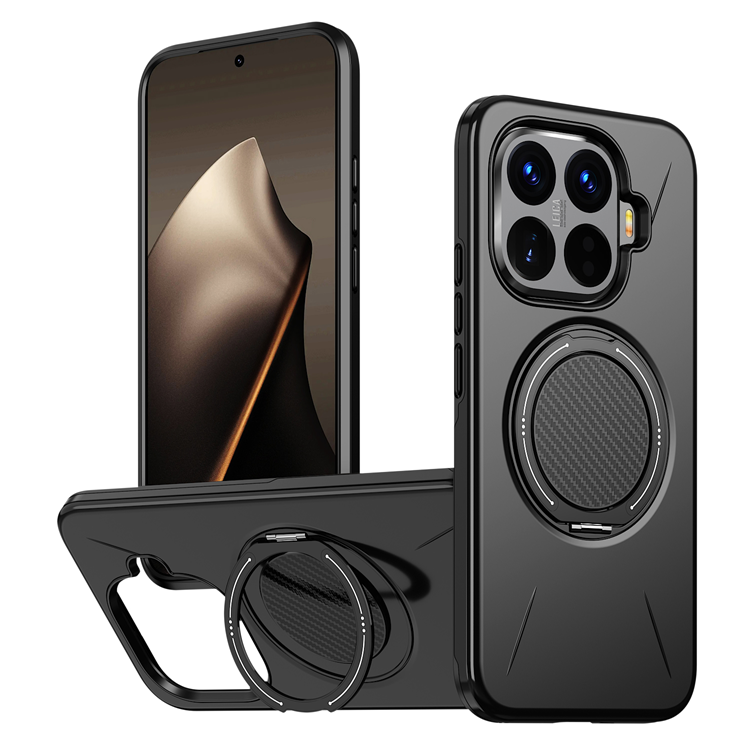 Xiaomi 15T Pro Mobilskal Magsafe Rotating Kickstand TPU + PC (Svart) | 2353 | AlltMobil