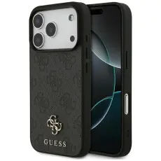 Guess - Guess Mobilskal till iPhone 17 Pro MagSafe 4G Small Classic Logo - Svart