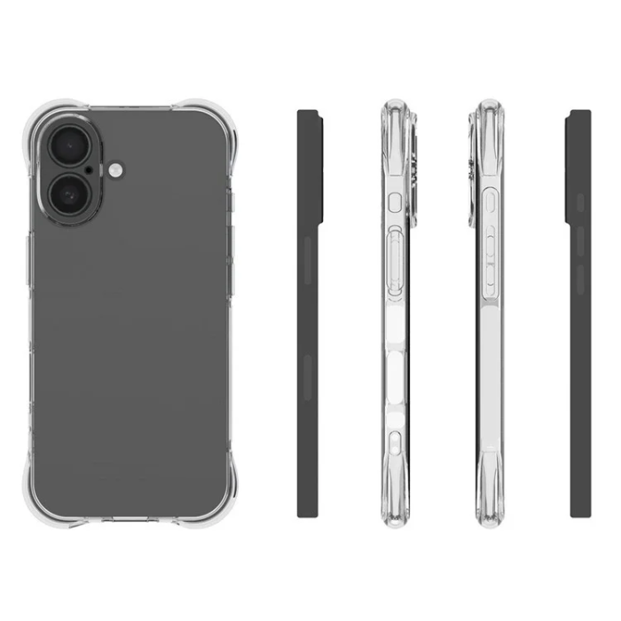 A-One Brand - iPhone 17 Mobilskal TPU Non-Slip - Transparent
