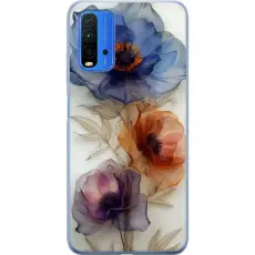 Gustaf - Mobilskal till Xiaomi Redmi 9T med Silkesblommor