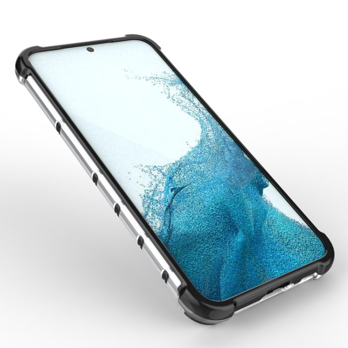 OEM - Galaxy S23 Plus Mobilskal Honeycomb Armored Hybrid - Svart