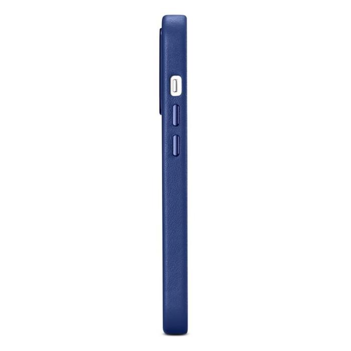 ICARER - iCarer iPhone 14 Pro Max Skal Magsafe Äkta Läder - Blå