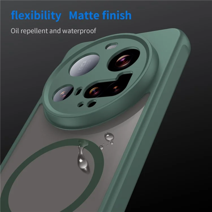 A-One Brand - Xiaomi 15 Ultra Mobilskal MagSafe Anti Drop - Grön
