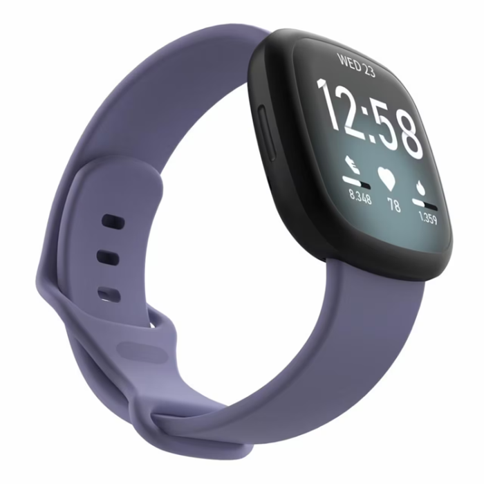 A-One Brand - Fitbit Versa 3/Sens Armband Silikon - Lila