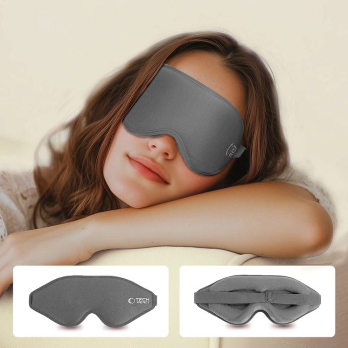 Tech-Protect - Tech-Protect Eyeshade Sömnmask - Grå