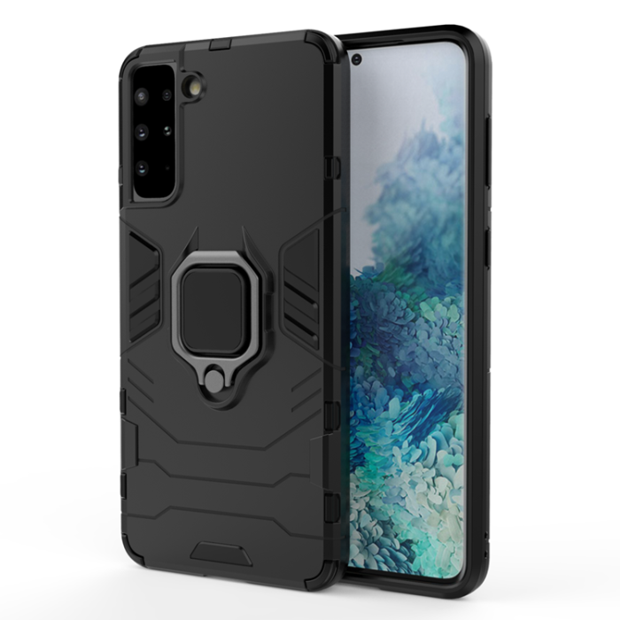 OEM - Galaxy S22 Plus Skal Ring Armor - Svart