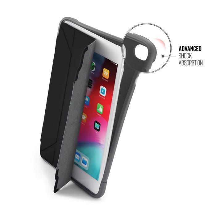 UTGATT1 - Pipetto Origami Shield-fodral till iPad Mini 4/5 - Svart