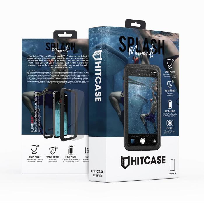 UTGATT4 - Hitcase Splash - stöttåligt och vattentätt skal till iPhone XR
