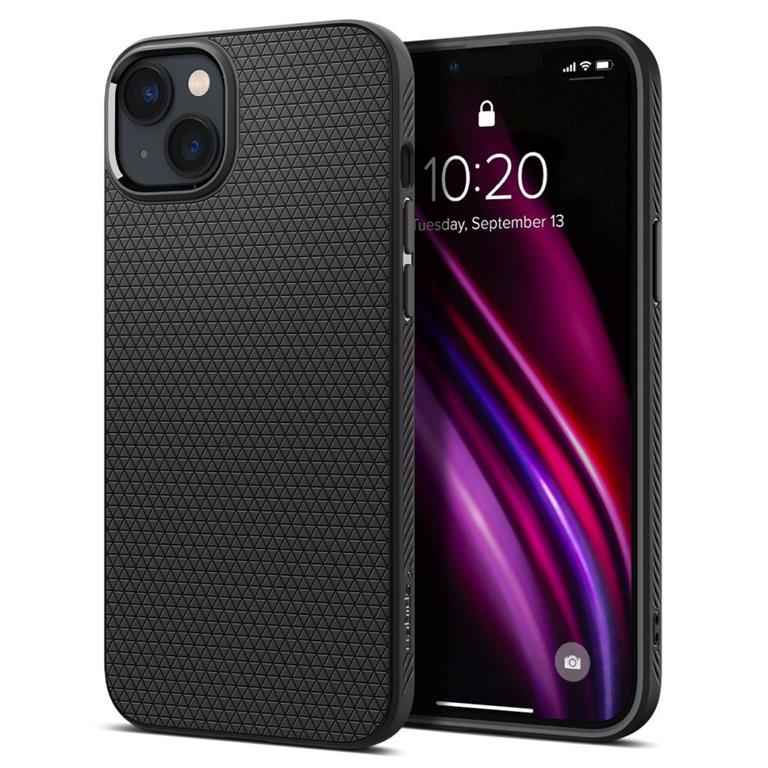 Spigen iPhone 14 Plus Skal Liquid Air - Matte Svart | 2353 | AlltMobil