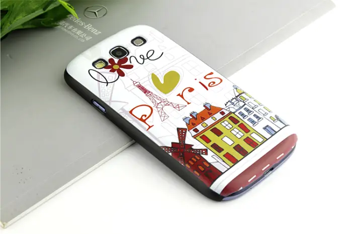 OEM - Skal till Samsung Galaxy S3 i9300 - Love Paris