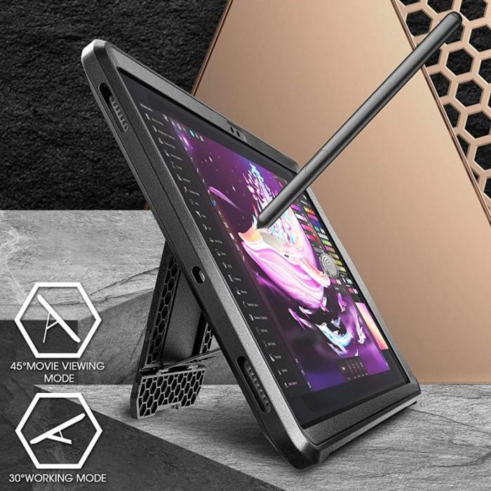 SupCase - SupCase Unicorn Beetle Pro Skal Galaxy Tab S8 Plus/S7 Plus - Svart