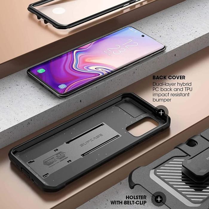 UTGATT1 - SupCase Unicorn Beetle Pro mobilskal Galaxy S20 Fe Svart