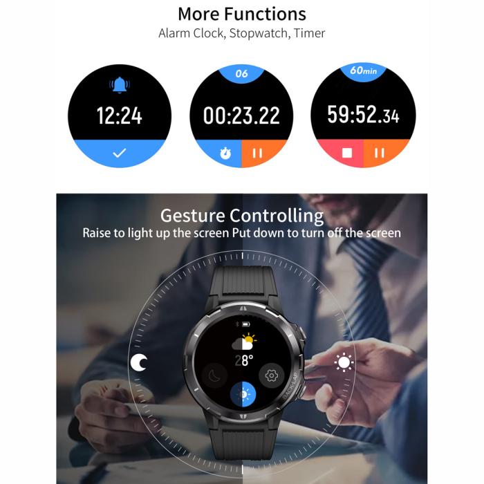 UTGATT5 - SW-350 Smartwatch Black