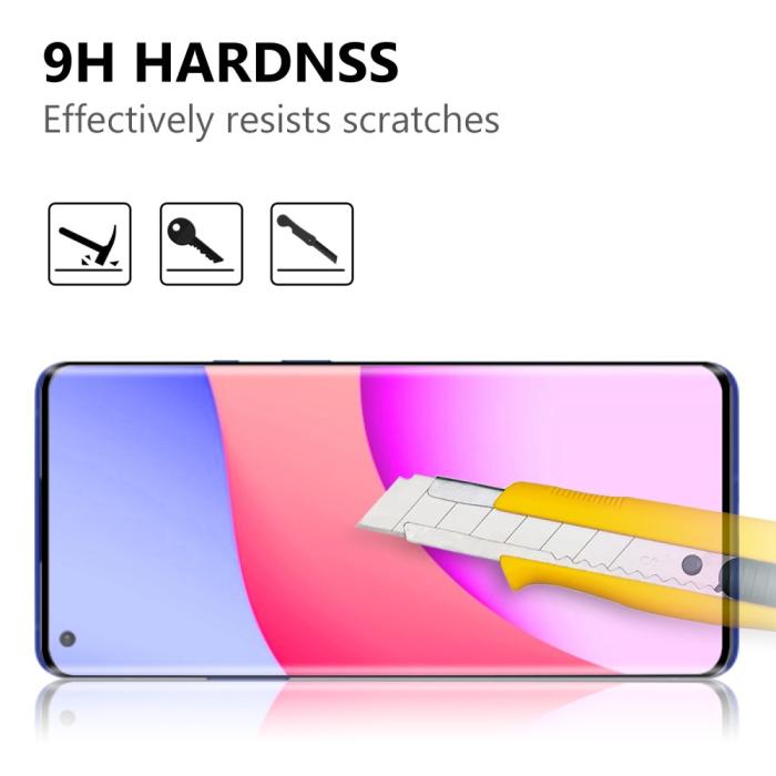 A-One Brand - 3D Härdat Glas Skärmskydd OnePlus 8 Pro