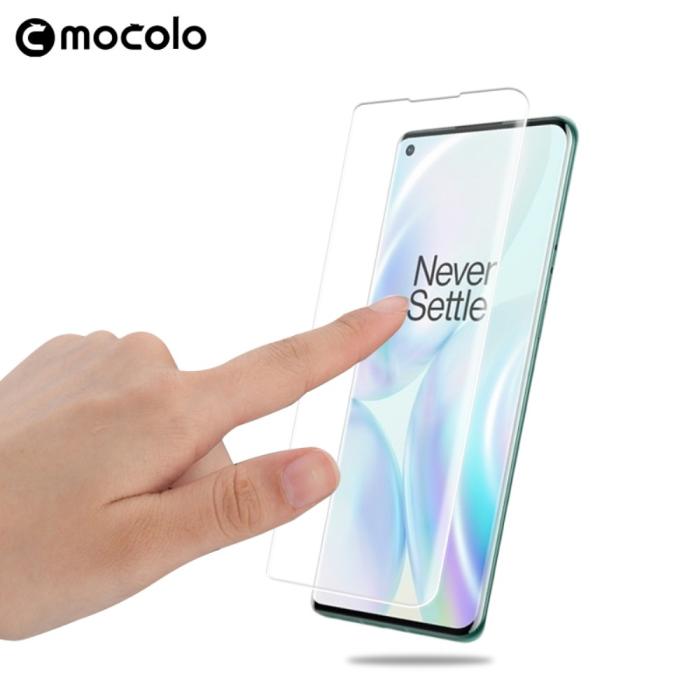 Mocolo - MOCOLO 3D Curved Härdat Glas Skärmskydd OnePlus 8 Pro
