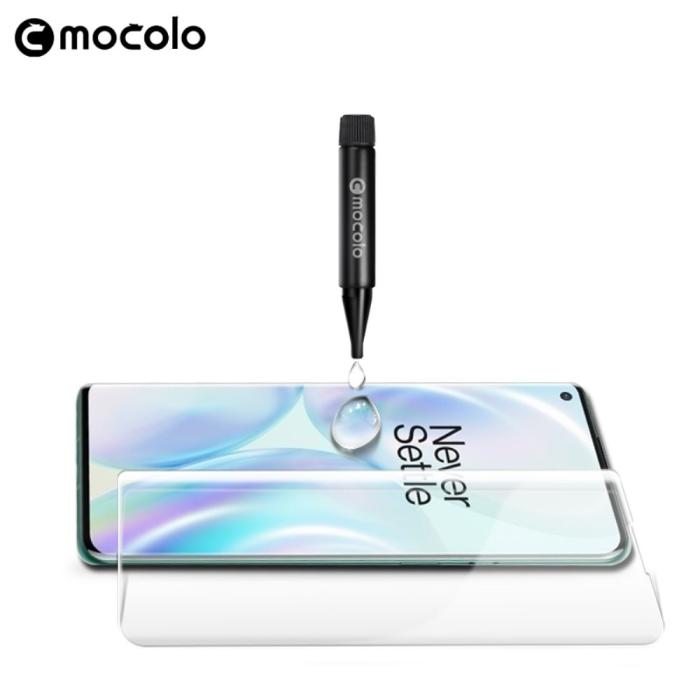 Mocolo - MOCOLO 3D Curved Härdat Glas Skärmskydd OnePlus 8 Pro