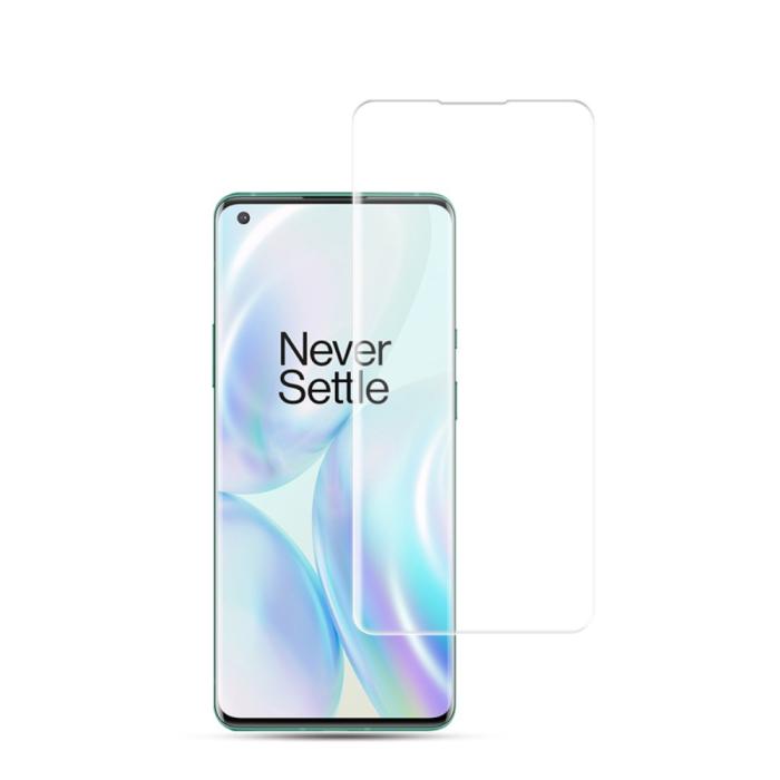 Mocolo - MOCOLO 3D Curved Härdat Glas Skärmskydd OnePlus 8 Pro