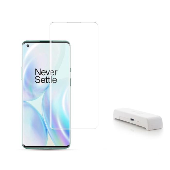 Mocolo - MOCOLO 3D Curved Härdat Glas Skärmskydd OnePlus 8 Pro