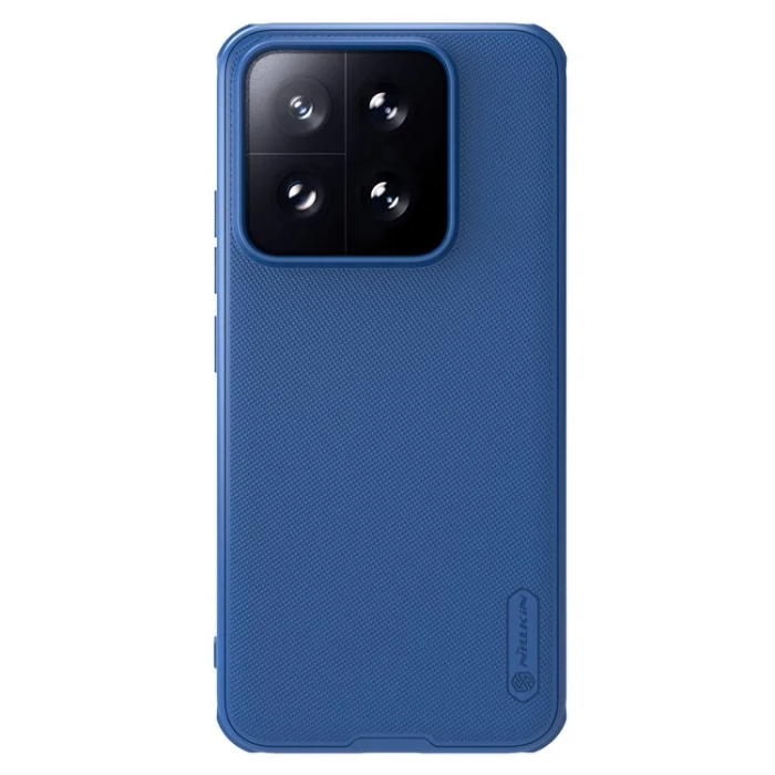 Nillkin - Nillkin Xiaomi 14 Mobilskal Super Frosted Shield Pro - Blå