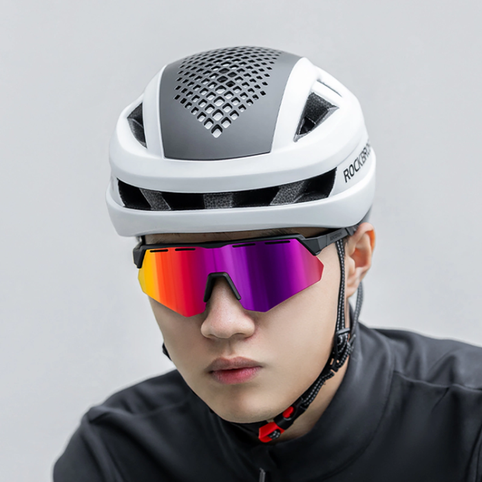 Rockbros - Rockbros Polariserade Cykelglasögon med UV-skydd - Grå