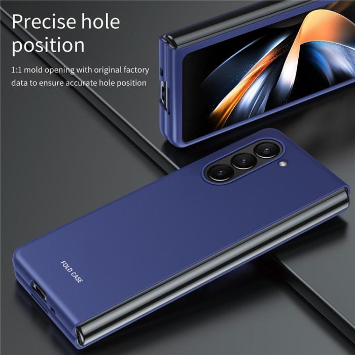 OEM - Galaxy Z Fold 5 Mobilskal Rubberized - Rosa Guld