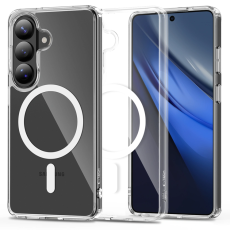 Tech-Protect - Tech-Protect Mobilskal F&ouml;r Galaxy S26 Plus MagSafe Flexair Hybrid - Clear