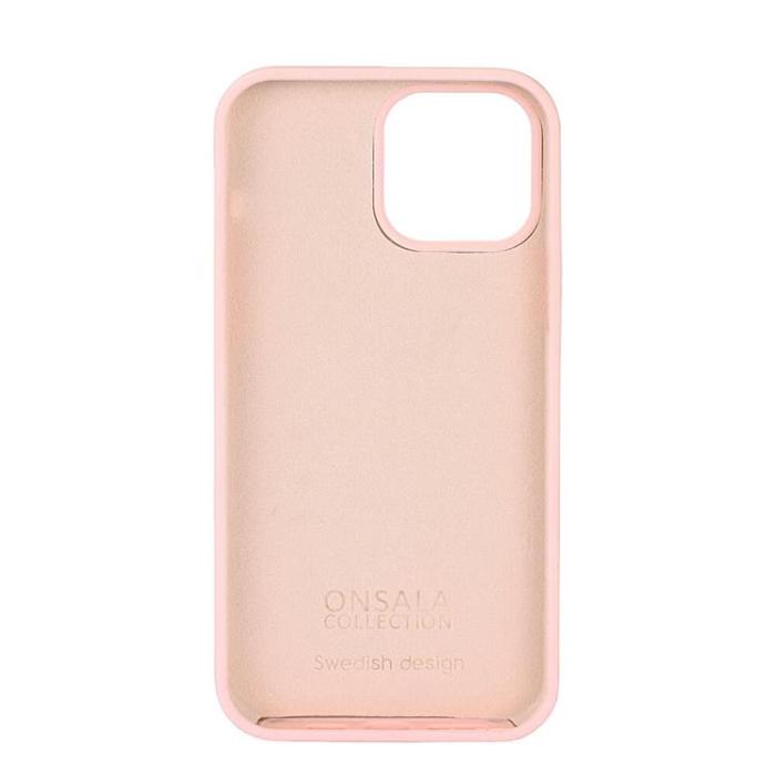 Onsala - Onsala Mobilskal Silikon iPhone 13 Pro Max - Kritrosa