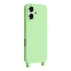 A-One Brand - iPhone 17 Mobilskal TPU med Hål för Rem - Grön